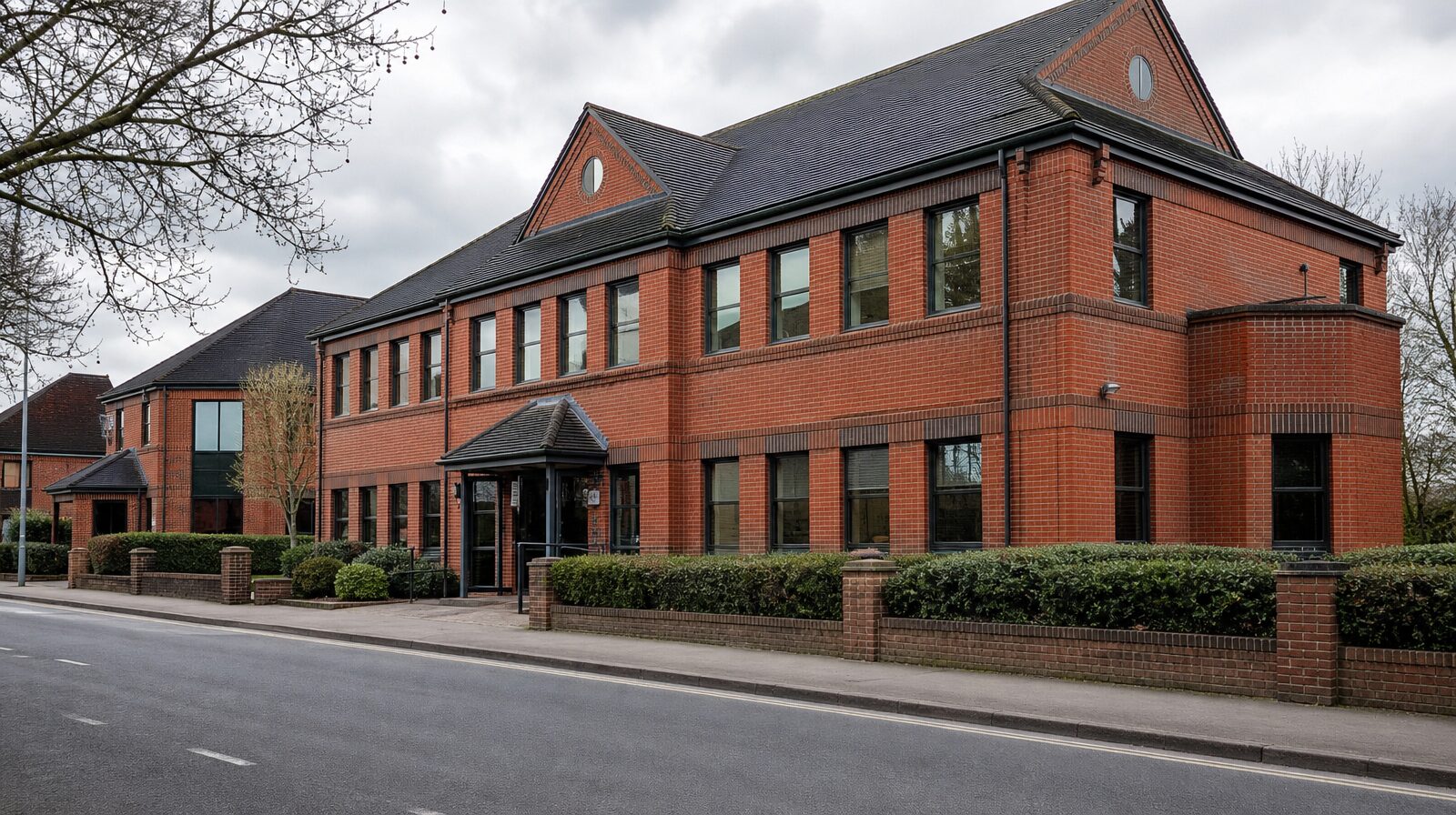Office building representing the UK branch in Dagenham, England